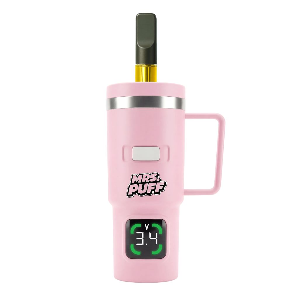 Smyle (510BATT) Mrs. Puff Cup Cart pink