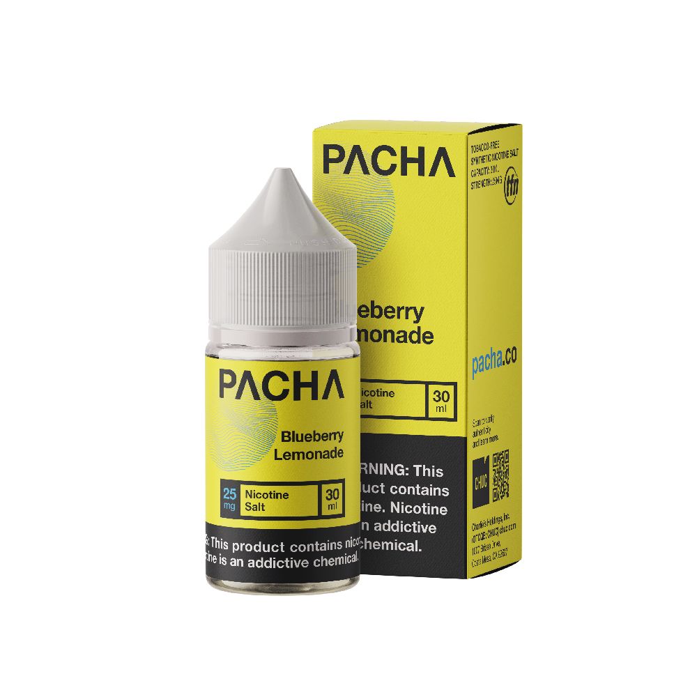 Blueberry Lemonade by TFN Pachamama Salt Series (30mL) with packaging