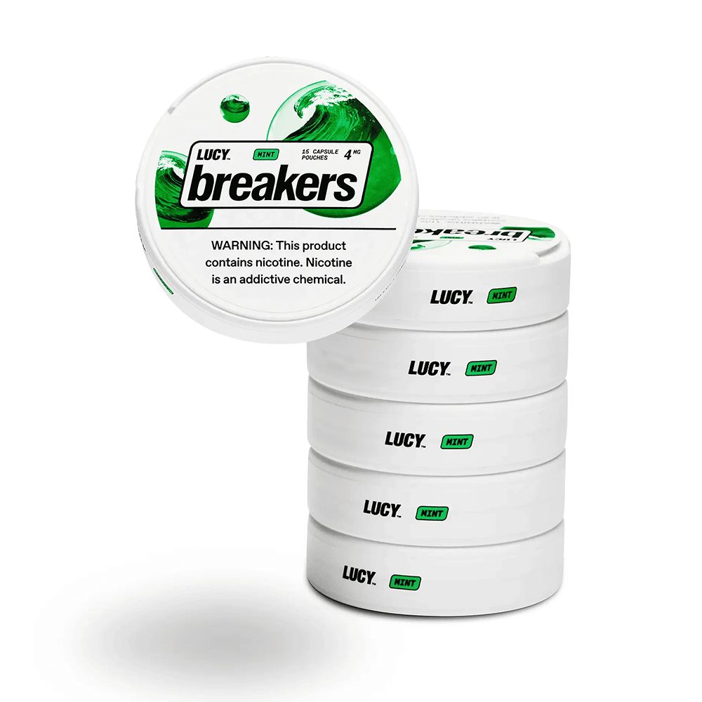 Lucy Breakers Nicotine Capsule Pouches mint
