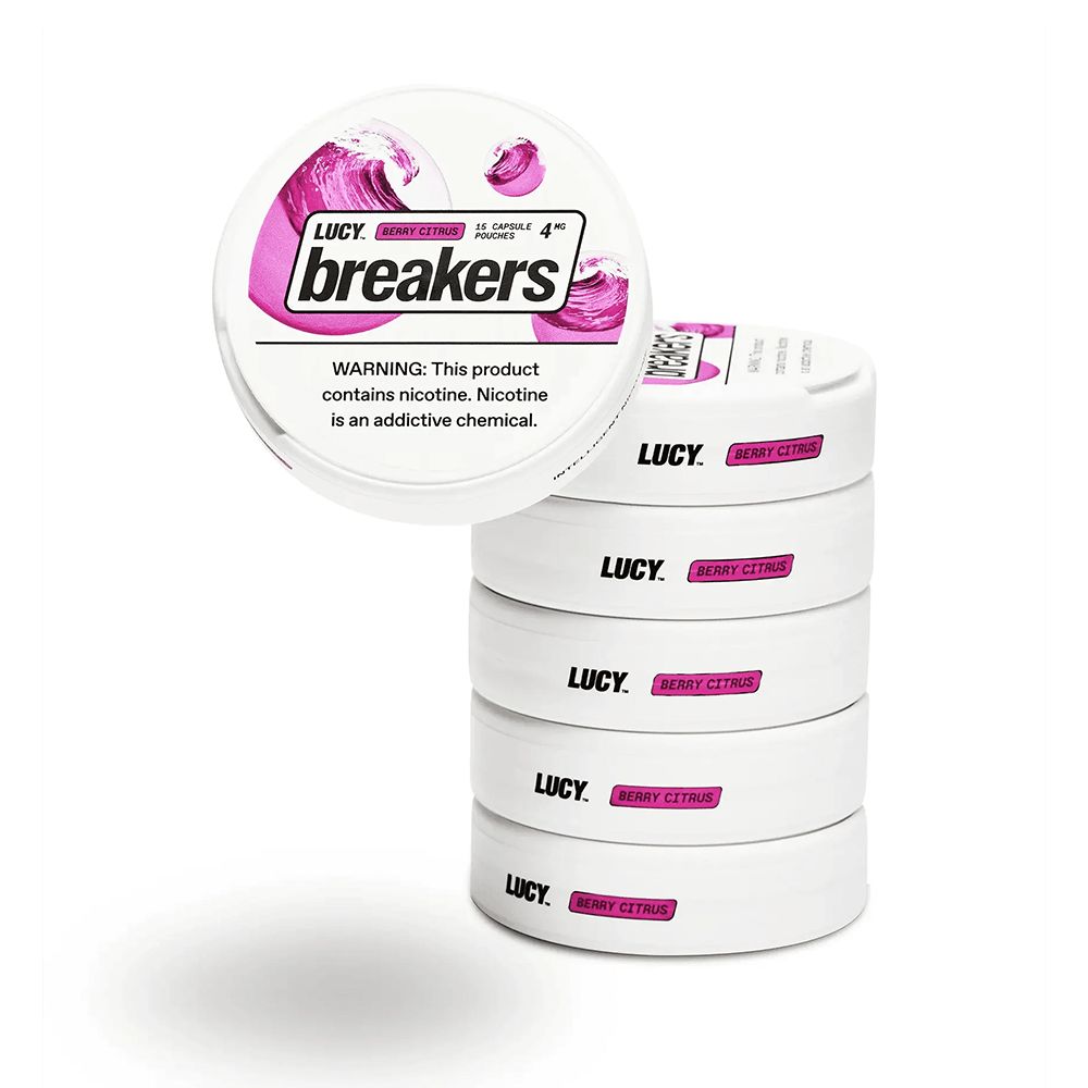 Lucy Breakers Nicotine Capsule Pouches berry citrus