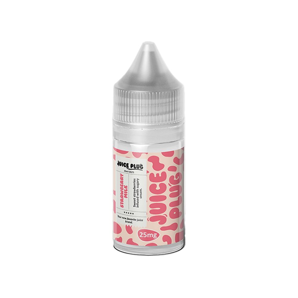 Strawbery Milk Juice Plug Salts 30mL bottle
