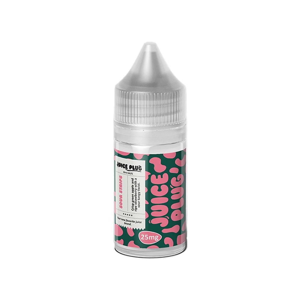Sour Strips Juice Plug Salts 30mL bottle