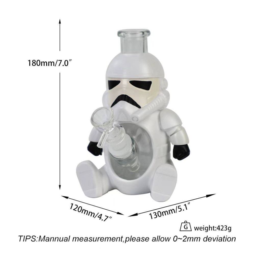 Non branded (Water Pipe) H655 7" White Soldier