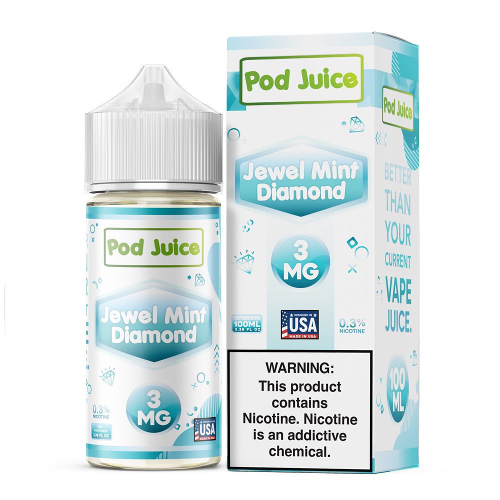 Jewel Mint Diamond Pod Juice 100mL thumbnail