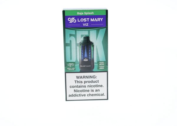 Lost Mary VIZ 55000 Disposable baja splash packaging