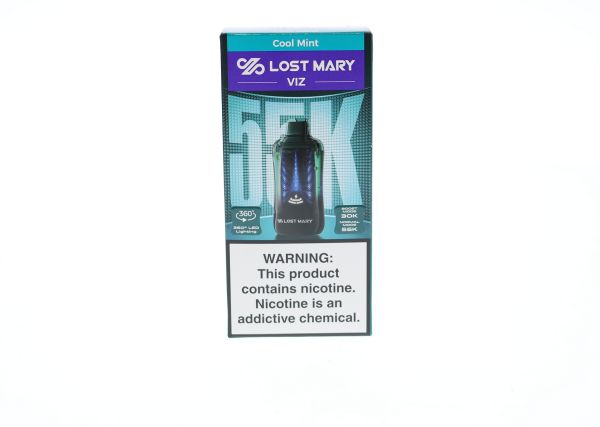 Lost Mary VIZ 55000 Disposable cool mint packaging