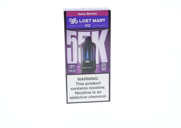 Lost Mary VIZ 55000 Disposable nana berries packaging