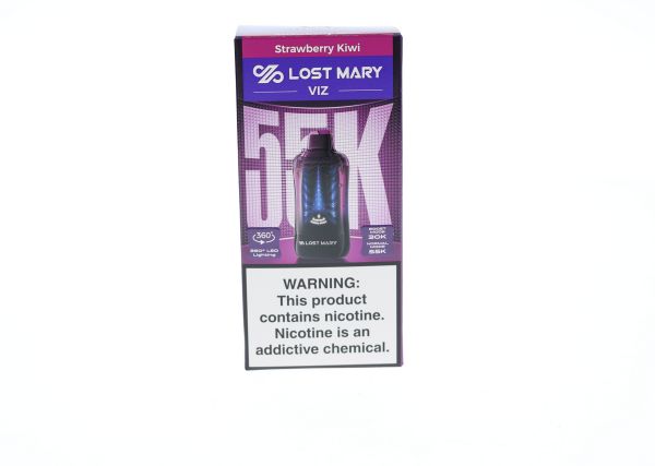 Lost Mary VIZ 55000 Disposable strawberry kiwi packaging