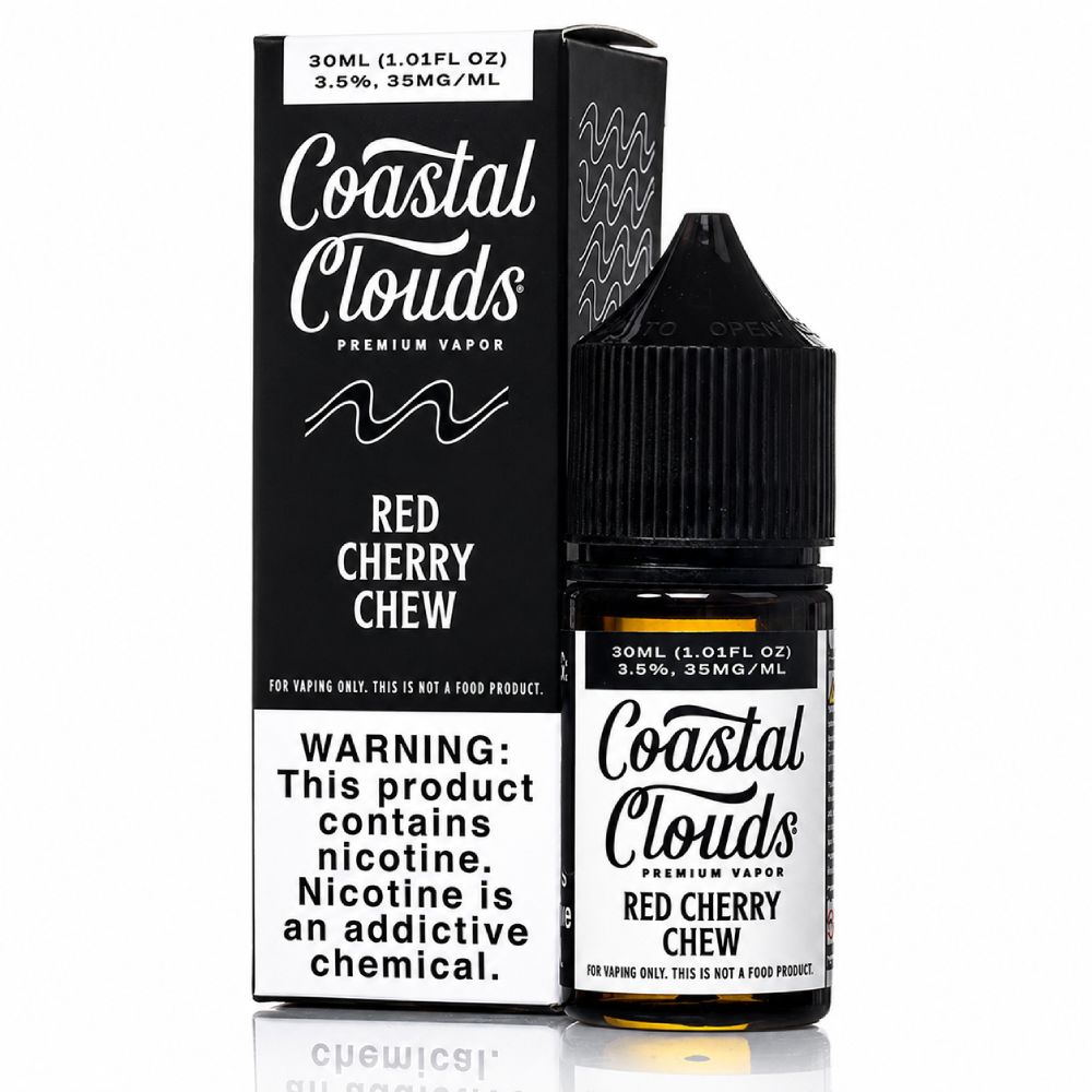 Red Cherry Chew Coastal Clouds Salts 30mL thumbnail