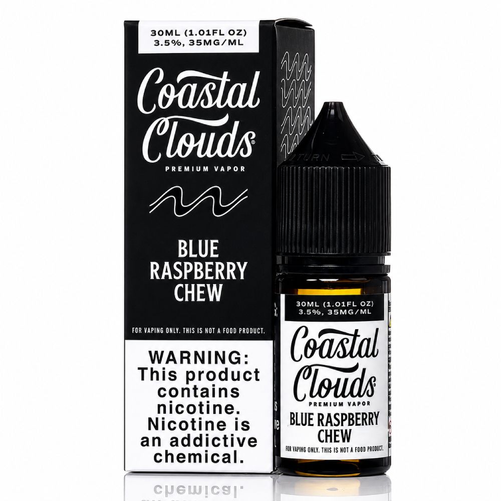Blue Raspberry Chew Coastal Clouds Salts 30mL thumbnail