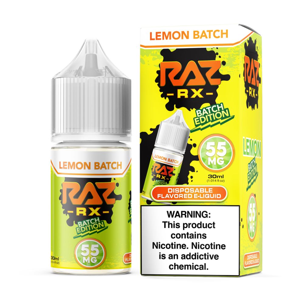 Lemon Batch Pod Juice x Raz Batch Edition Salts 30mL thumbnail