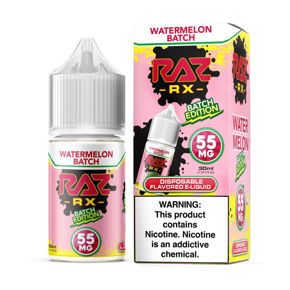Watermelon Batch Pod Juice x Raz Batch Edition Salts 30mL thumbnail