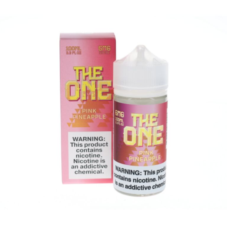 Pink Pineapple Beard Vape Co. The One 100mL 6mg bottle