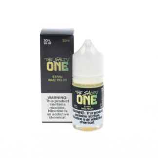 Straw Razz Melon Beard Vape Co. The One Salts 30mL 50mg with packaging