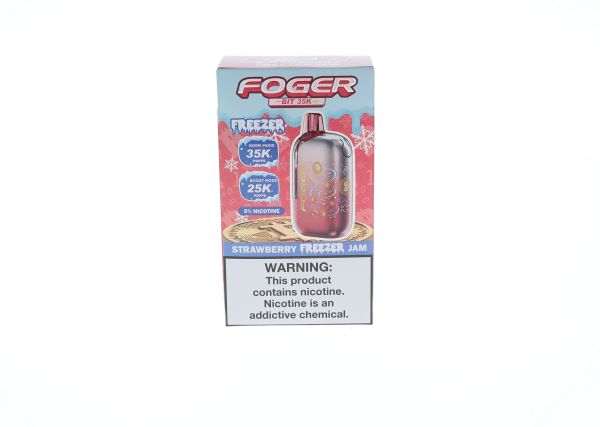 Foger Bit Disposable Jam Series Strawberry Freezer Jam