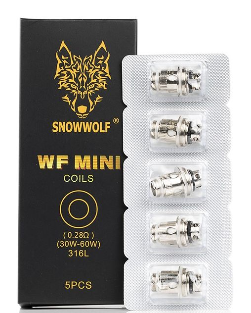 SnowWolf WF Mini Replacement Coils (5-Pack) thumbnail