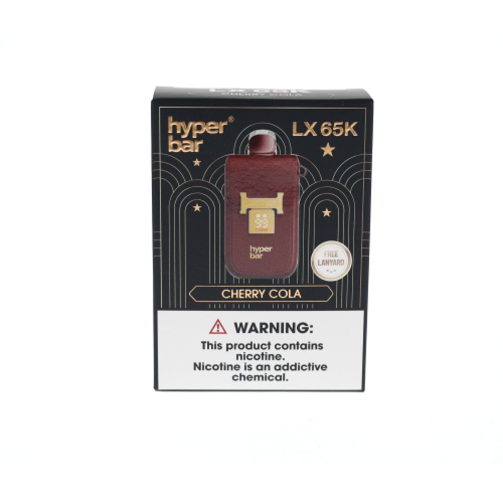 Hyper Bar LX65K Disposable cherry cola packaging