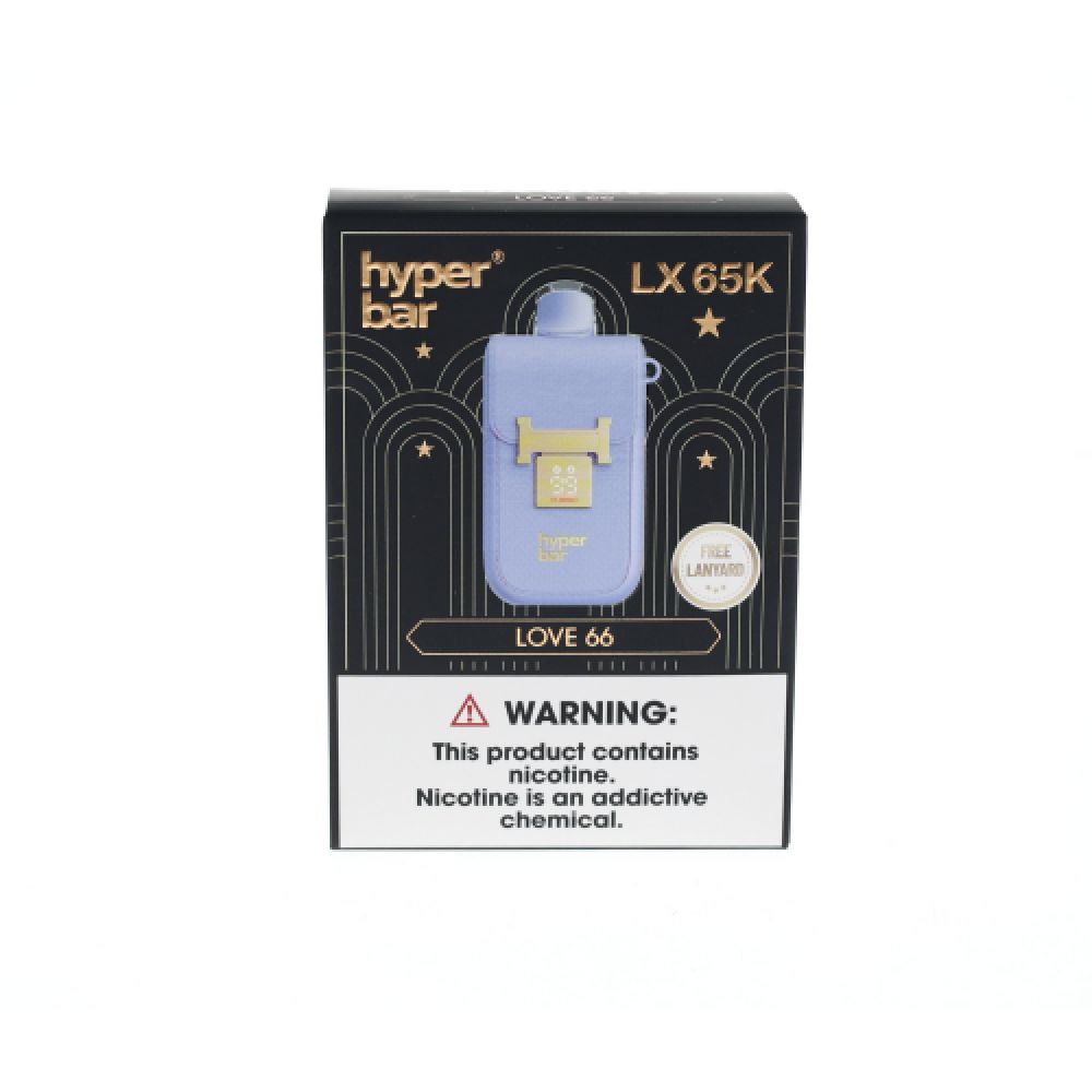 Hyper Bar LX65K Disposable love 66 packaging