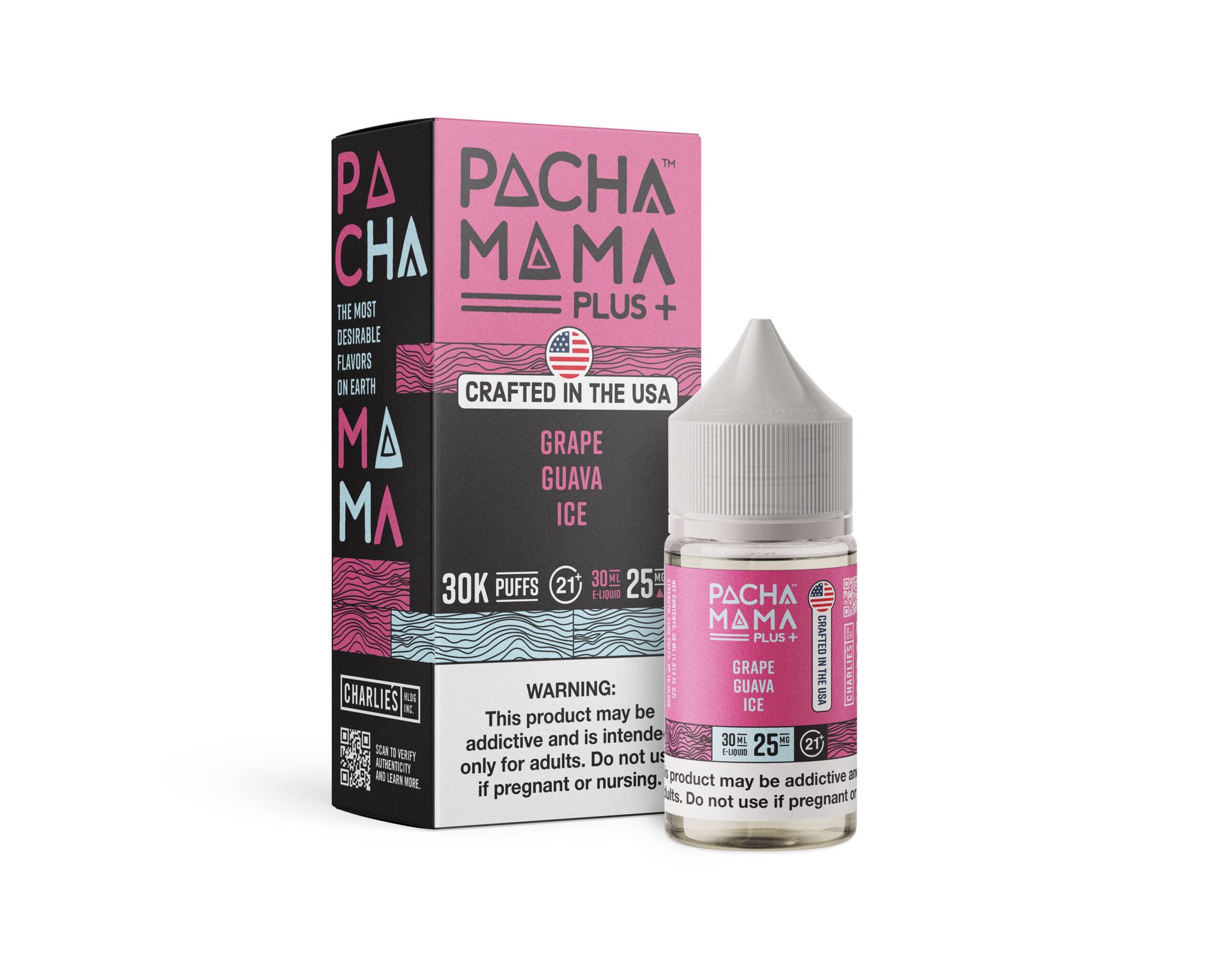Grape Guava Ice Pachamama + Nixodine Salts 30mL thumbnail