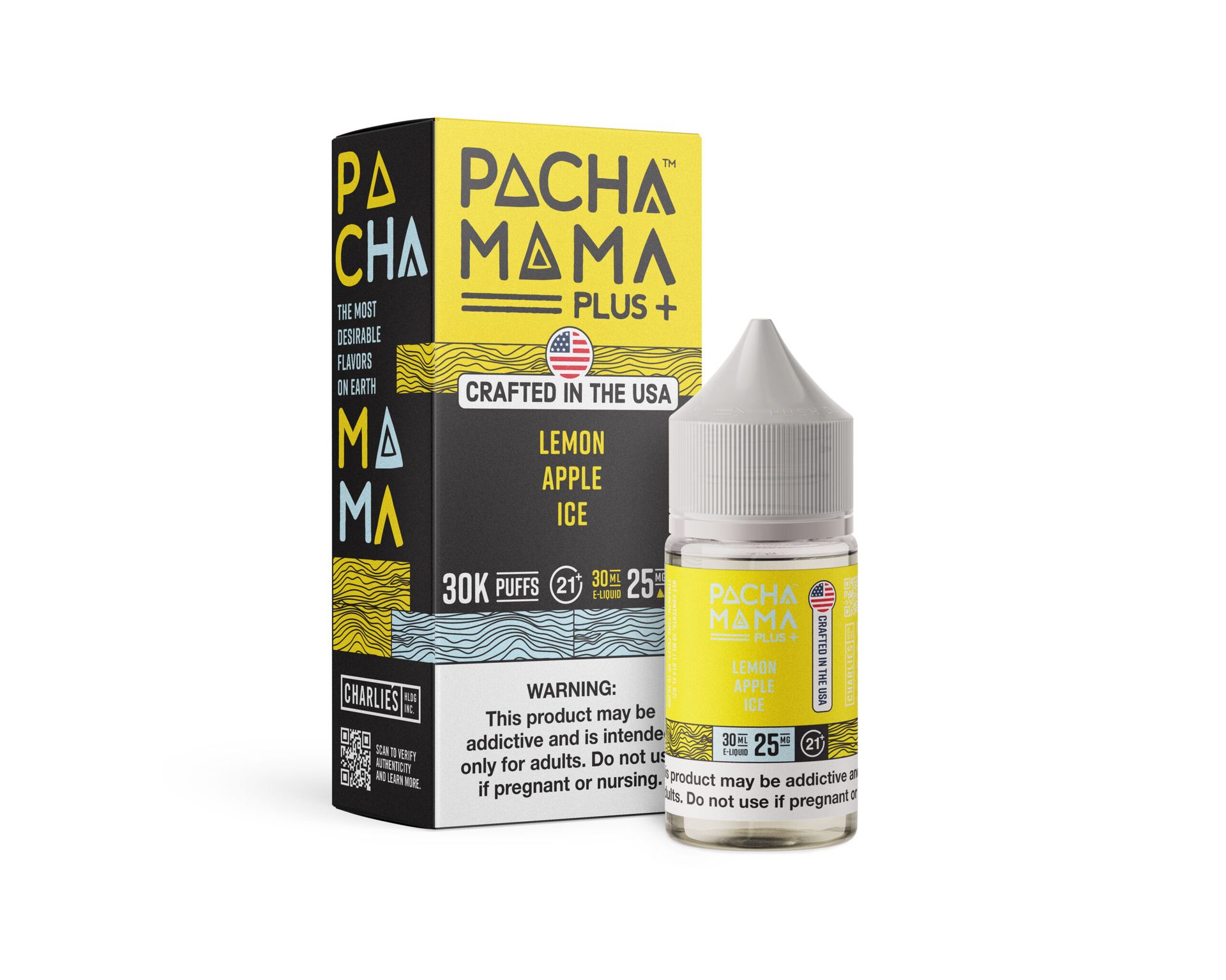 Lemon Apple Ice Pachamama + Nixodine Salts 30mL thumbnail