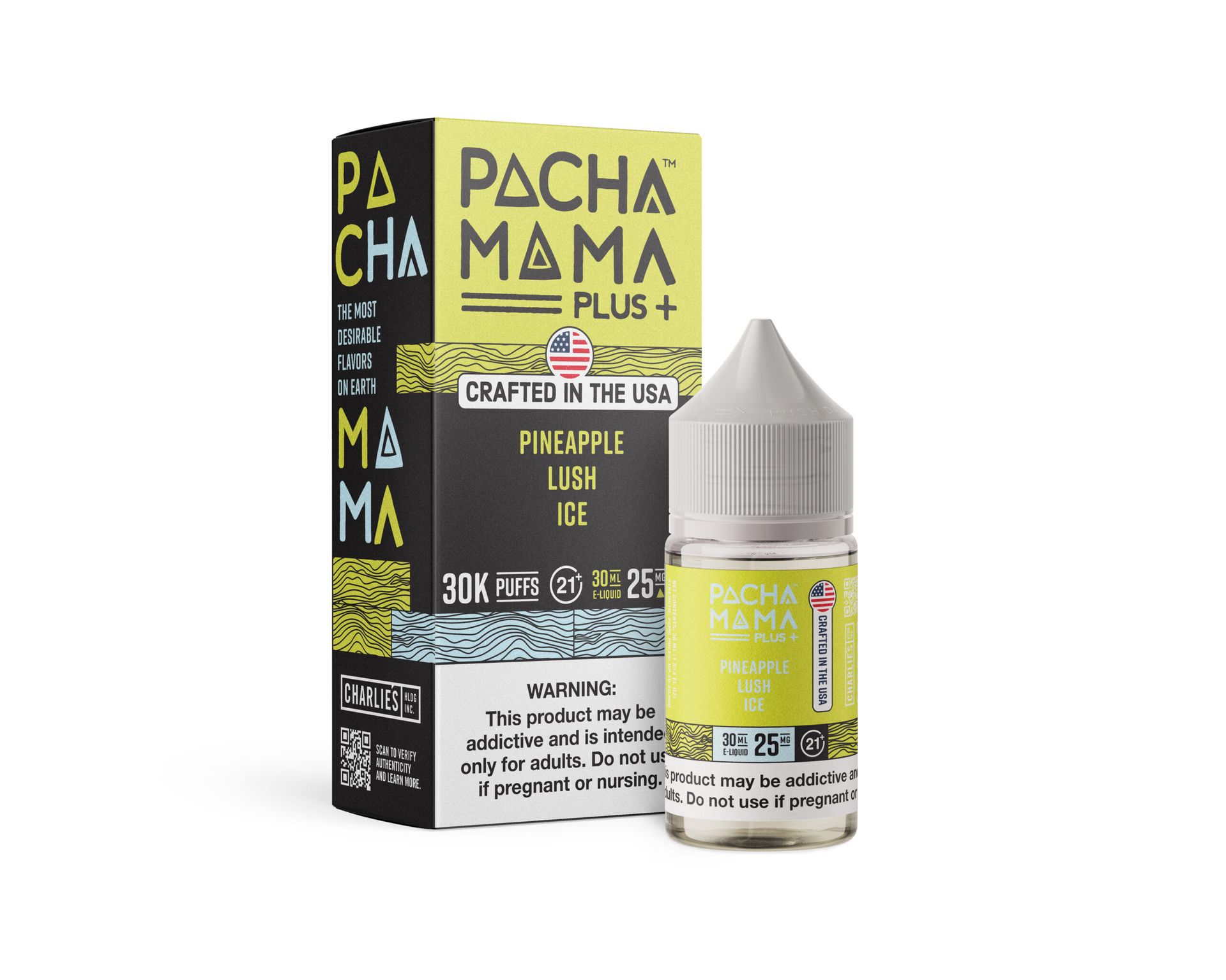 Pineapple Lush Ice Pachamama + Nixodine Salts 30mL thumbnail
