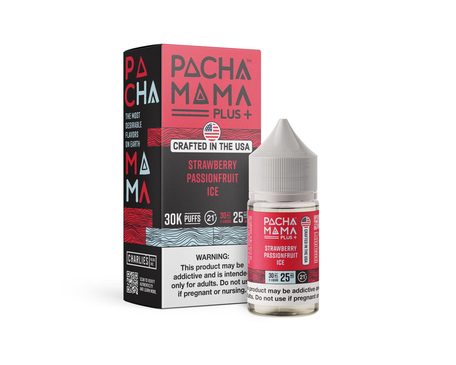 Strawberry Passionfruit Ice Pachamama + Nixodine Salts 30mL thumbnail