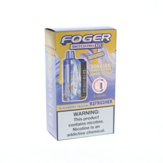 Foger Switch Pro Disposable blackberry passion refresher packaging