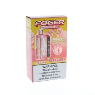 Foger Switch Pro Disposable red mix refresher packaging