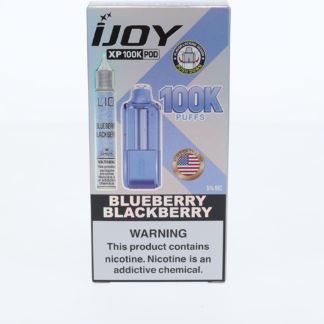 iJoy XP100K Pod Disposable + 15mL (LIQ Salt) blueberry blackberry packaging