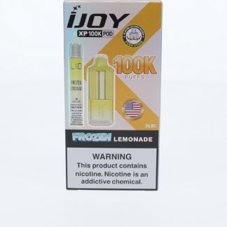 iJoy XP100K Pod Disposable + 15mL (LIQ Salt) frozen lemonade packaging
