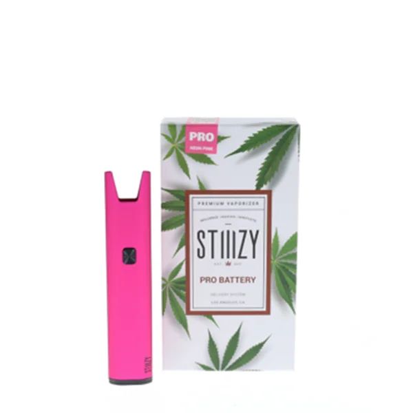 STIIIZY (Battery Only) Pro Battery neon pink with packaging