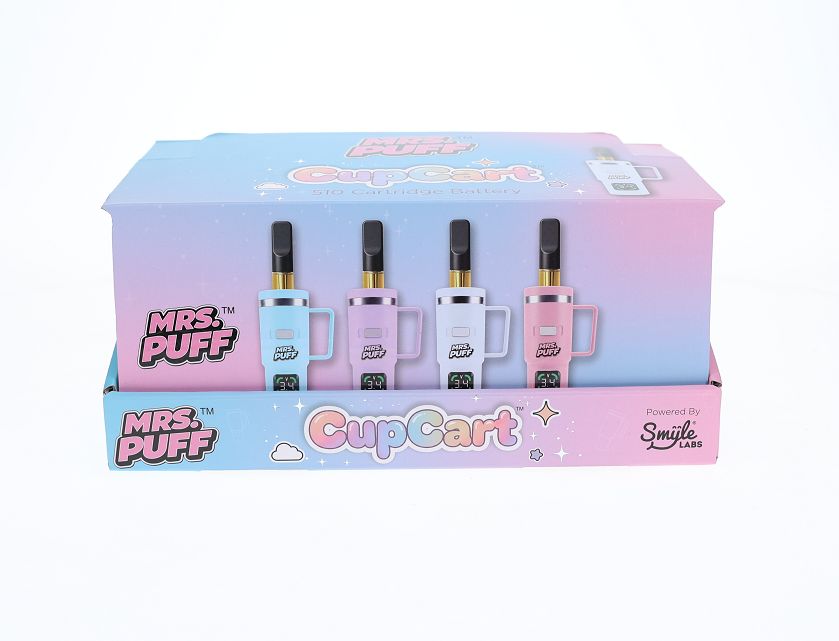 Smyle (510BATT) Mrs. Puff Cup Cart group photo