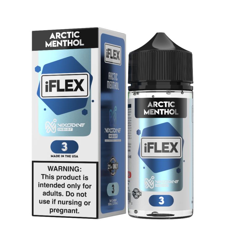 Arctic Menthol Juice Head iFlex Nixodine 100mL thumbnail