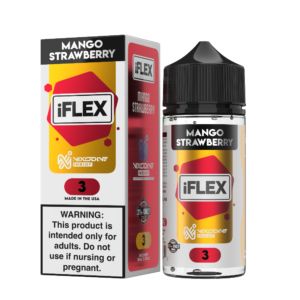 Mango Strawberry Juice Head iFlex Nixodine 100mL thumbnail