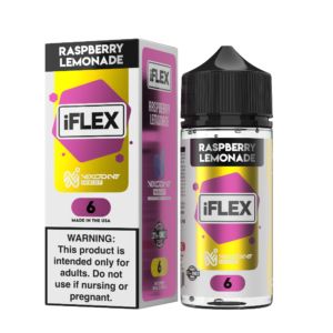Raspberry Lemonade Juice Head iFlex Nixodine 100mL 6mg with packaging