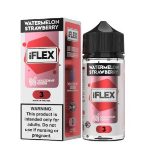 Watermelon Strawberry Juice Head iFlex Nixodine 100mL thumbnail