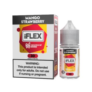 Mango Strawberry Juice Head iFlex Nixodine Salts 30mL thumbnail