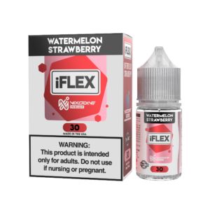 Watermelon Strawberry Juice Head iFlex Nixodine Salts 30mL thumbnail