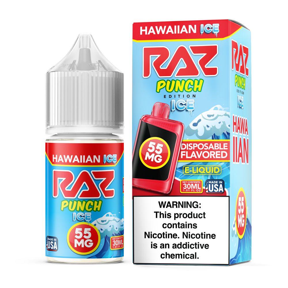 Hawaiian Ice Pod Juice x Raz Punch Edition Salts 30mL thumbnail