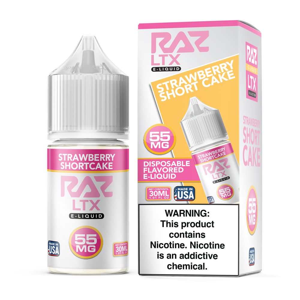Strawberry Shortcake Pod Juice x Raz LTX Edition Salts 30mL thumbnail