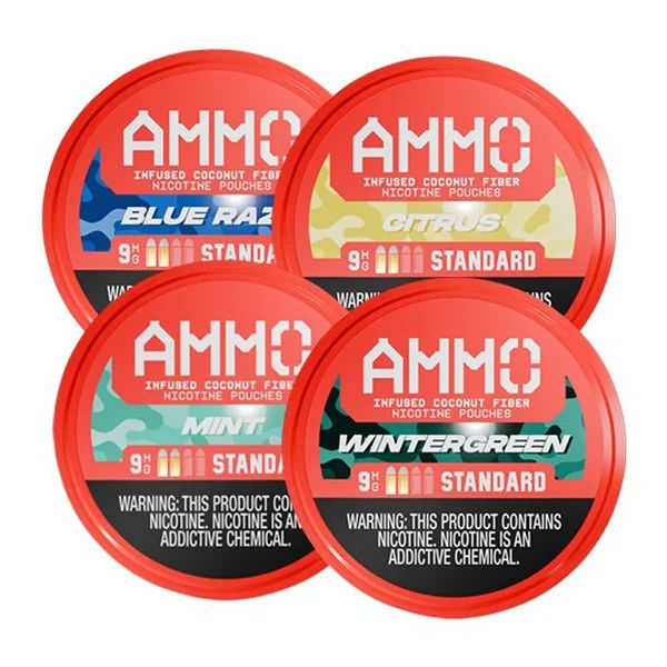 AMMO Nicotine Pouches (20ct Can) thumbnail
