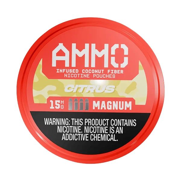 AMMO Nicotine Pouches citrus