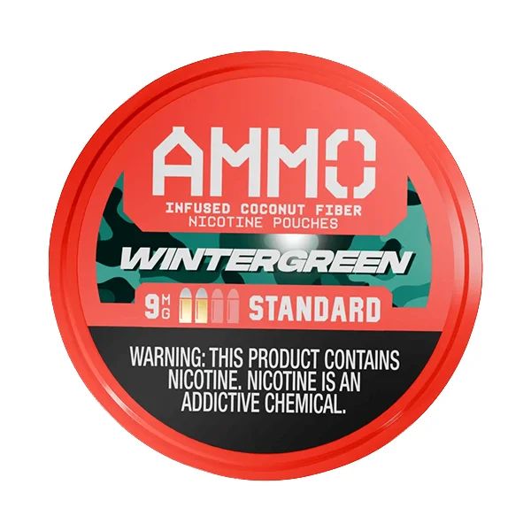 AMMO Nicotine Pouches wintergreen