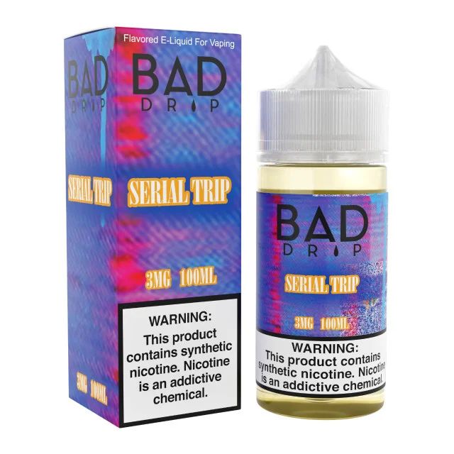 Serial Trip Bad Drip Labs 100mL with packaging