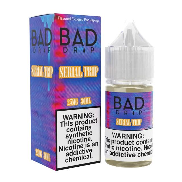 Serial Trip Bad Drip Labs Salts 30mL with packaging