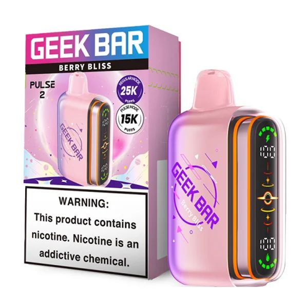 Geek Bar Pulse 2 Disposable berry bliss with packaging