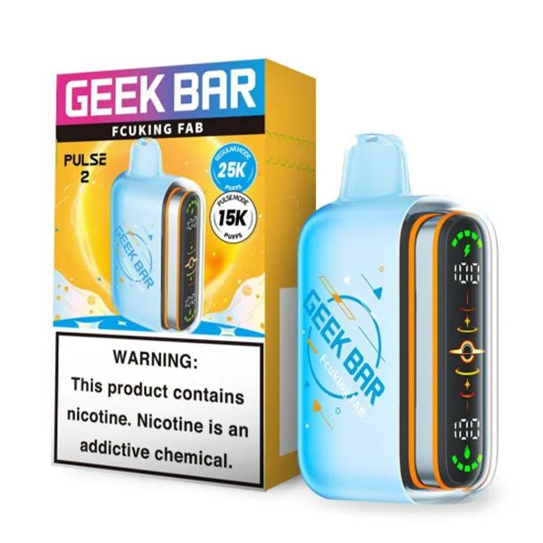 Geek Bar Pulse 2 Disposable fcuking fab with packaging