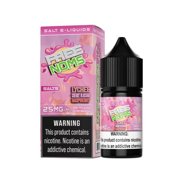 Lychee Cherry Blossom Raspberry Nomenon Salts 30mL thumbnail