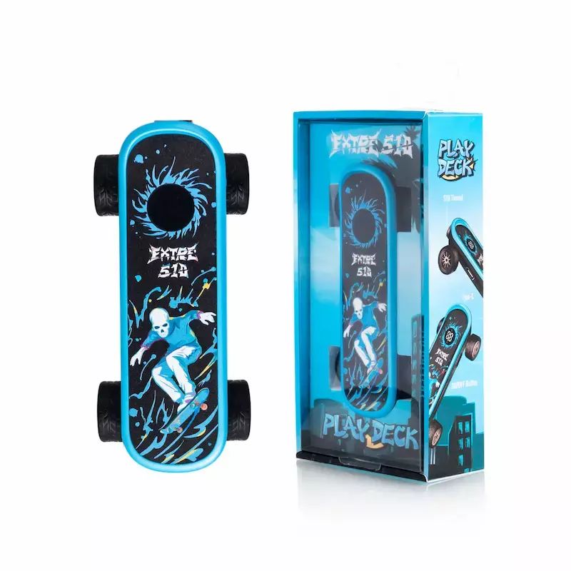 Play Deck (510BATT) blue with packaging