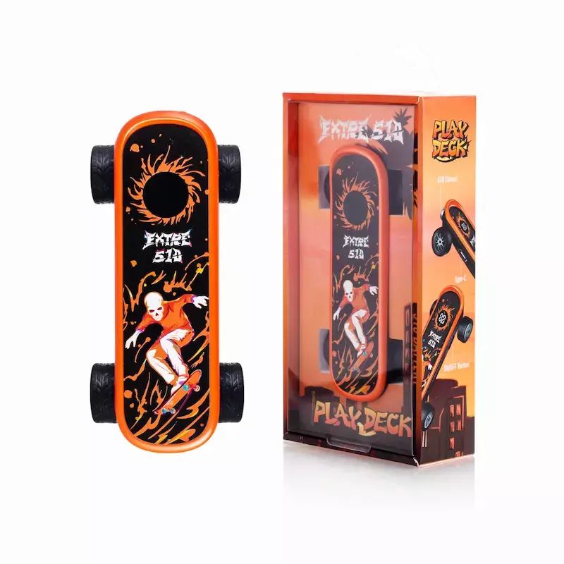 Play Deck (510BATT) orange with packaging